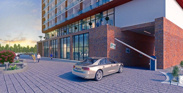 Продаются квартиры в новом жилом комплексе "Alpha Heights", в батуми, 650-1050 $ за кв.м. "Белый каркас"