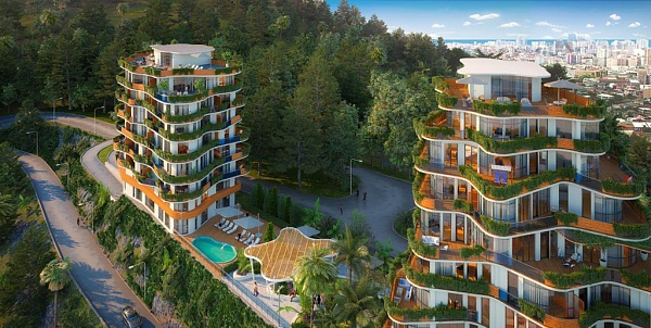 "Batumi Hills" - уникальный жилой комплекс на возвышенности, в окружении гор