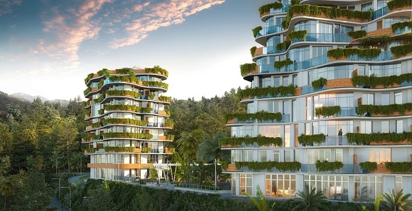 "Batumi Hills" - уникальный жилой комплекс на возвышенности, в окружении гор