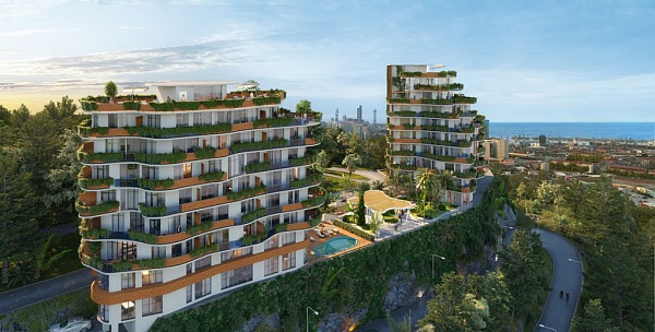 "Batumi Hills" - уникальный жилой комплекс на возвышенности, в окружении гор